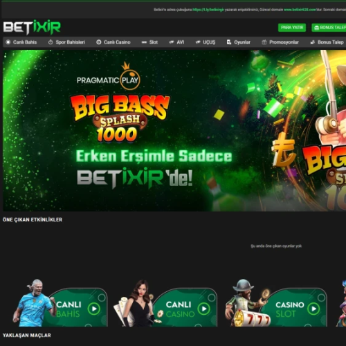 Betixir ekran görüntüsü