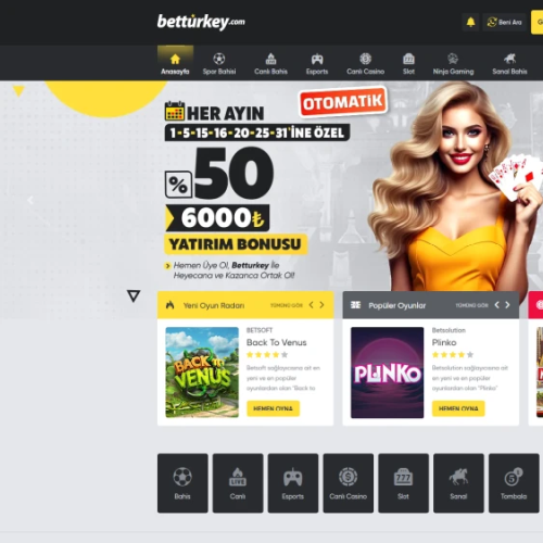 Betturkey ekran görüntüsü