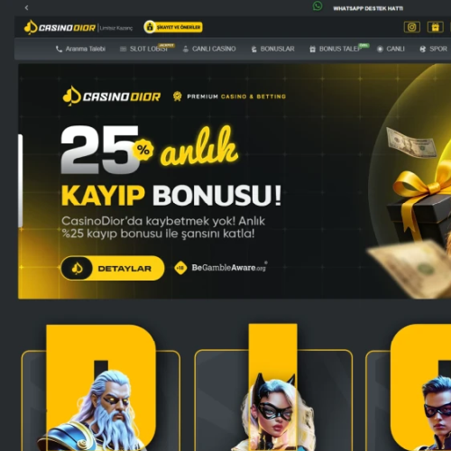 Casinodior ekran görüntüsü