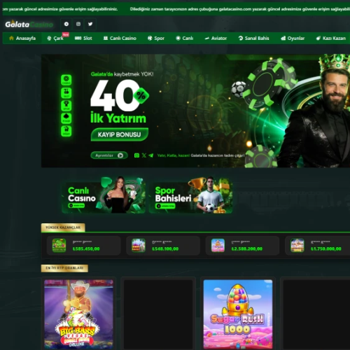 Galata Casino ekran görüntüsü