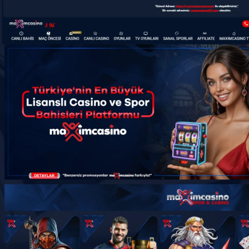 Maxim Casino ekran görüntüsü