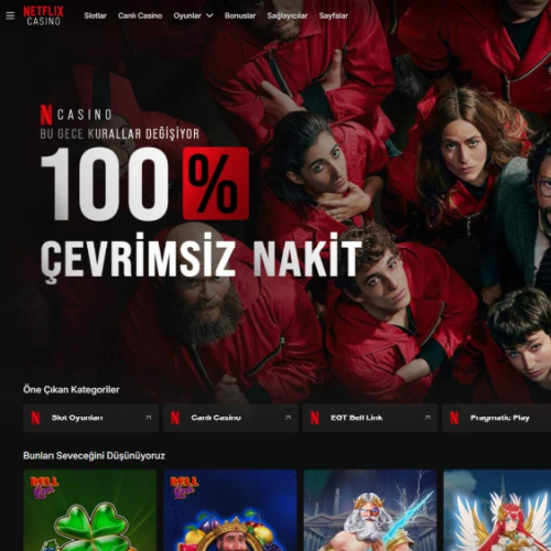 Netflix Casino ekran görüntüsü