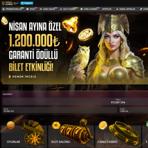 Pashagaming ekran görüntüsü