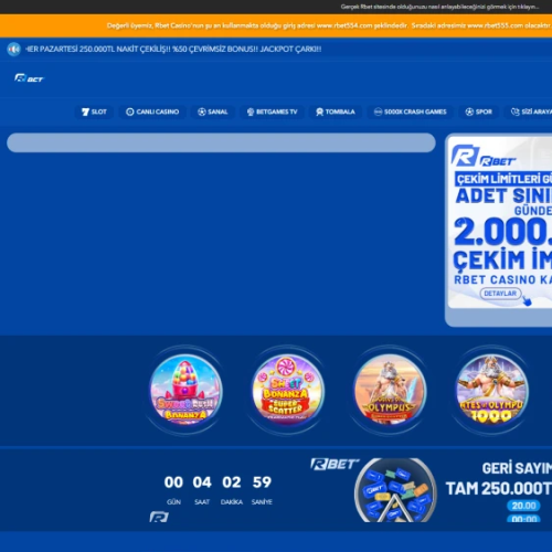 Rbet ekran görüntüsü