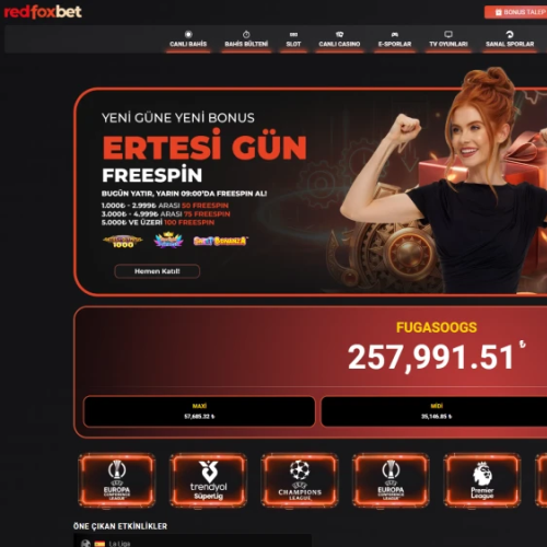 Redfoxbet ekran görüntüsü